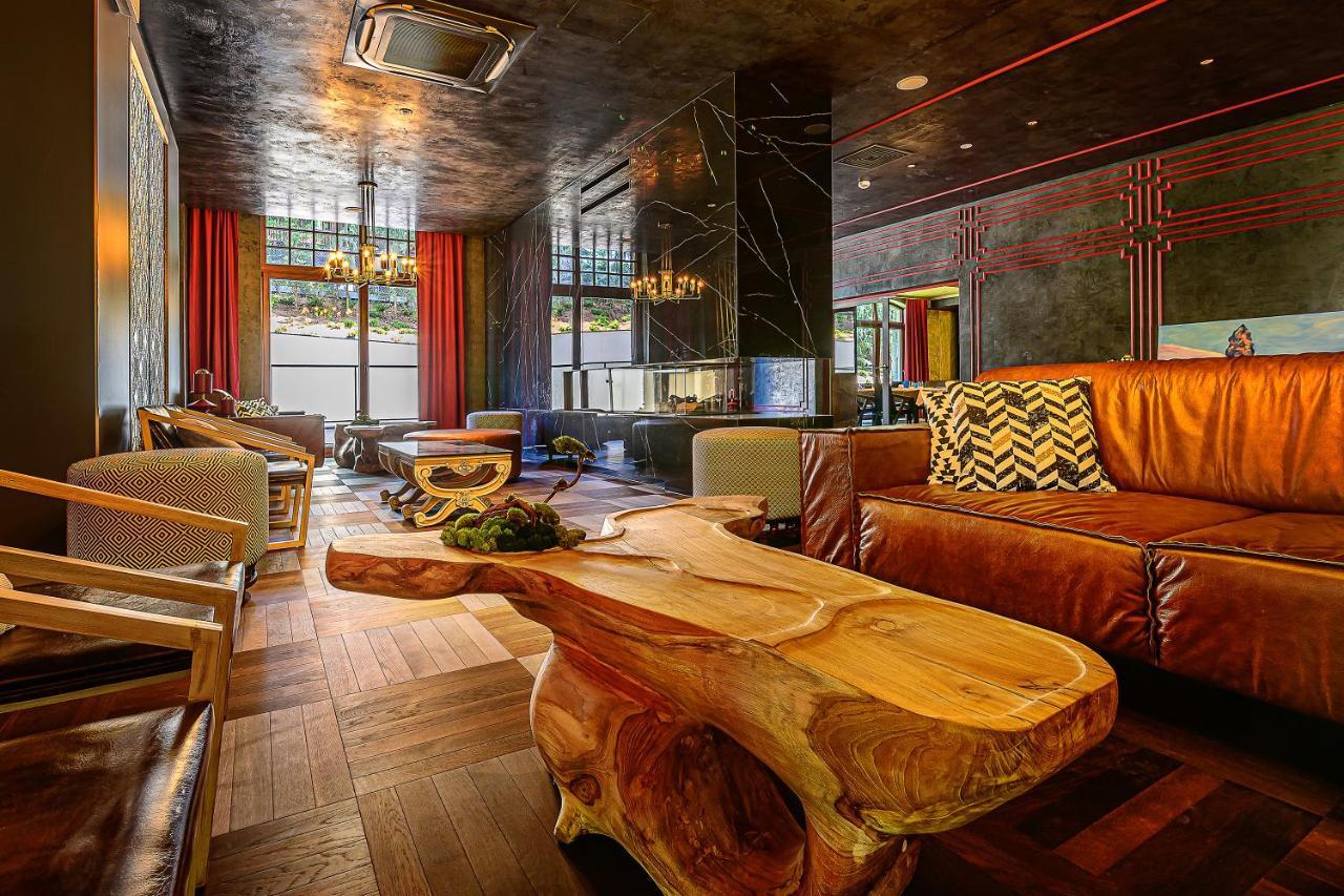 Nosalowy Park Hotel & Spa زاكوباني المظهر الخارجي الصورة The interior of the restaurant